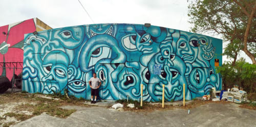 Wall mural | Street Murals by Andy Golub