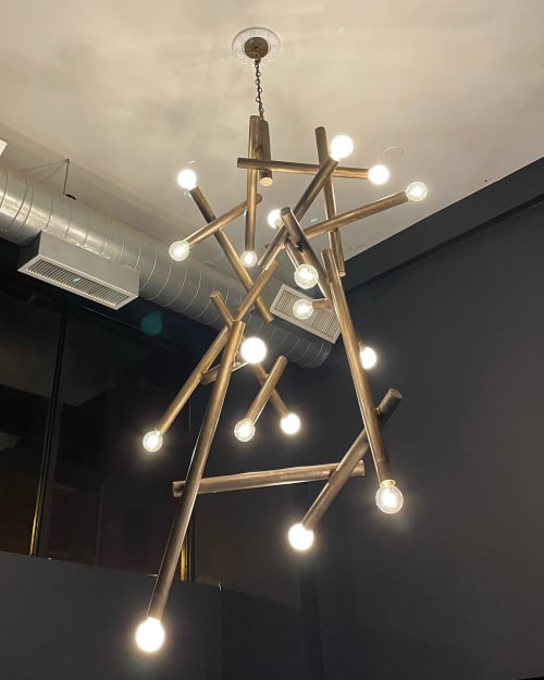 CrossLight Chandelier | Chandeliers by CP Lighting | Commonwealth Proper in Philadelphia