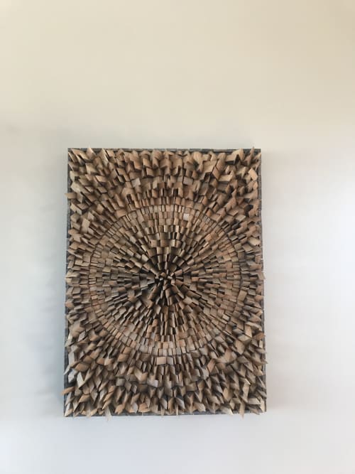 "Sun" 3D Wood Wall Art | Wall Hangings by Gabriel Gaffney Smith