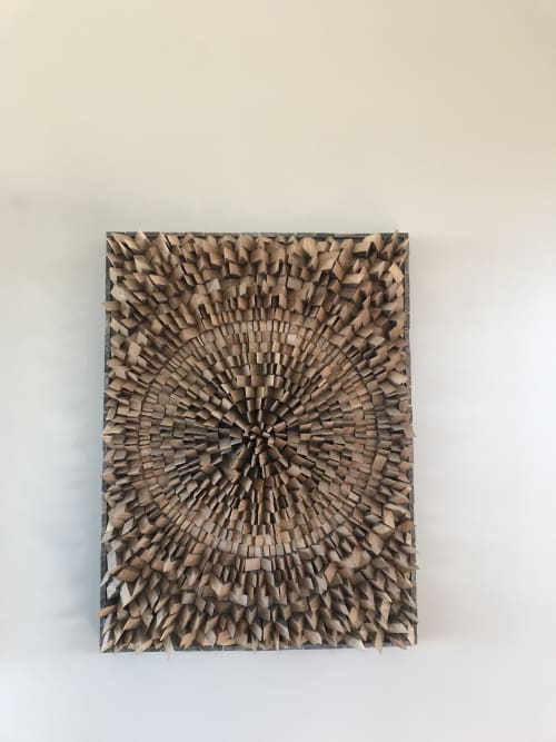 "Sun" 3D Wood Wall Art