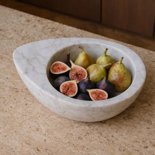UOVA Marble Bowl by Studio IB Milano | Decorative Bowl in Decorative Objects by STUDIO IB MILANO