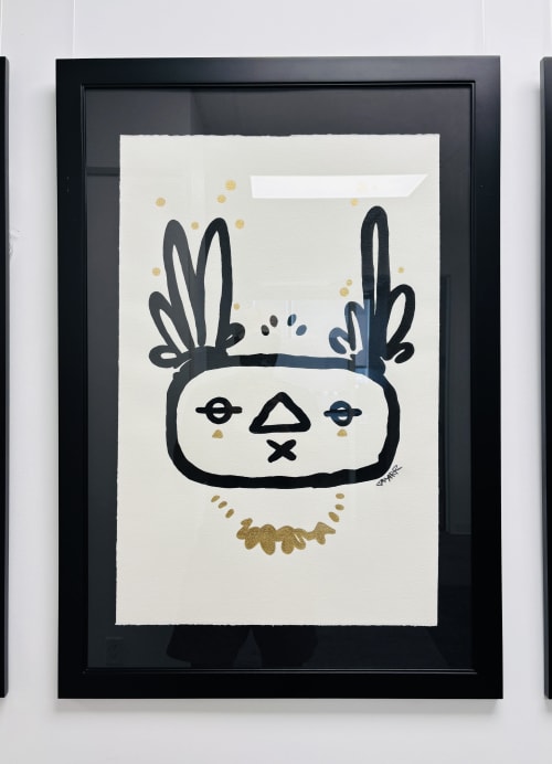 Parti | Oil And Acrylic Painting in Paintings by Jayarr Steiner