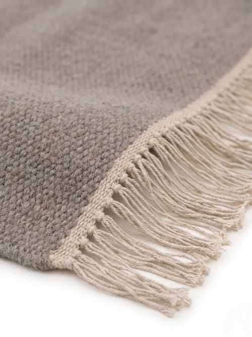 Handwoven Woolen Runner Rug | Rugs by Evergreen Carpets