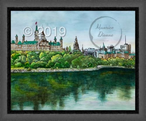 Skyline | Paintings by Maurice Dionne FINEART | Foyer Gallery Ottawa in Ottawa