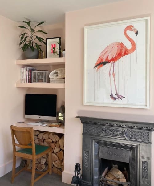 Flamingo II | Prints by Dave White