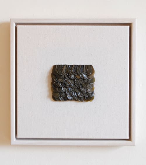 Kelp Sequins, No. 2 | Wall Sculpture in Wall Hangings by Jasmine Linington