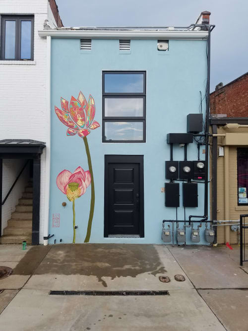 Lotus Mural | Street Murals by Aimee Wise