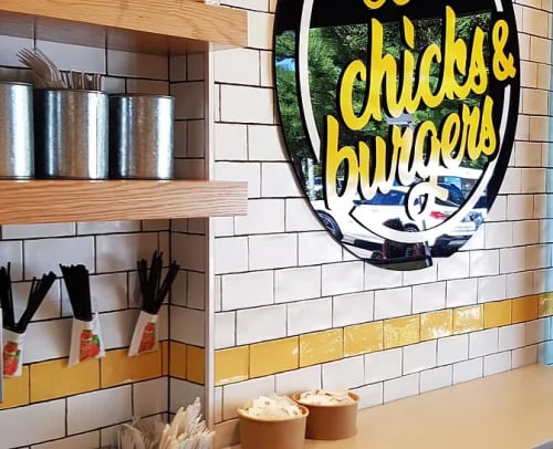 Interior Design | Interior Design by Blank Creatives | JJ's Chicks and Burgers - Restaurant Coogee in Coogee
