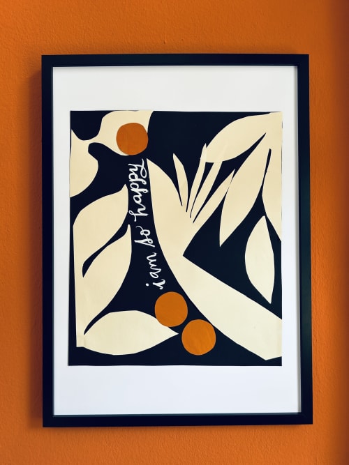 I'm So Happy | Paintings by Cyrille Gulassa