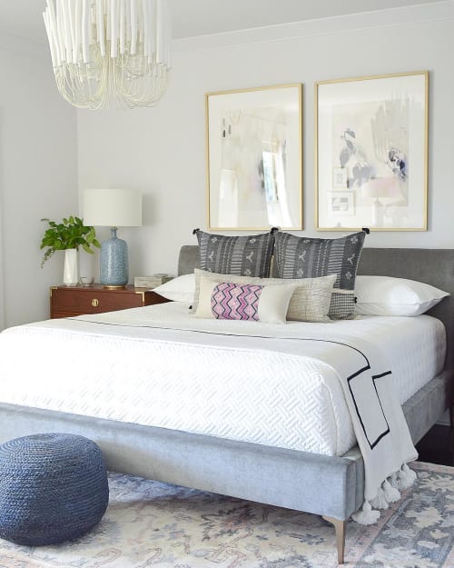 Diptych | Oil And Acrylic Painting in Paintings by Marta Spendowska