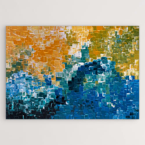 Evening Ocean (SOLD) | Paintings by Alessia Lu