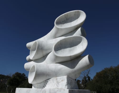 Sound the horns | Public Sculptures by Rafail Georgiev - Raffò
