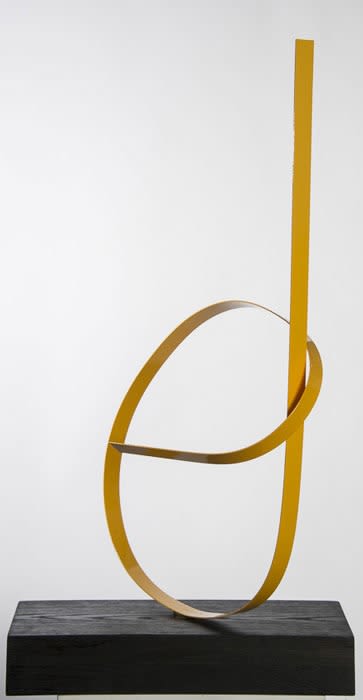 Steel Yellow 1 | Sculptures by Joe Gitterman Sculpture
