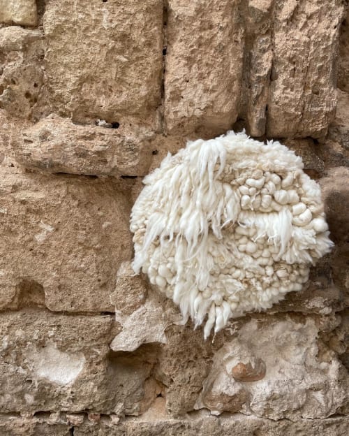 Las corazas se cayeron | Tapestry in Wall Hangings by Trama by Ana Grajales