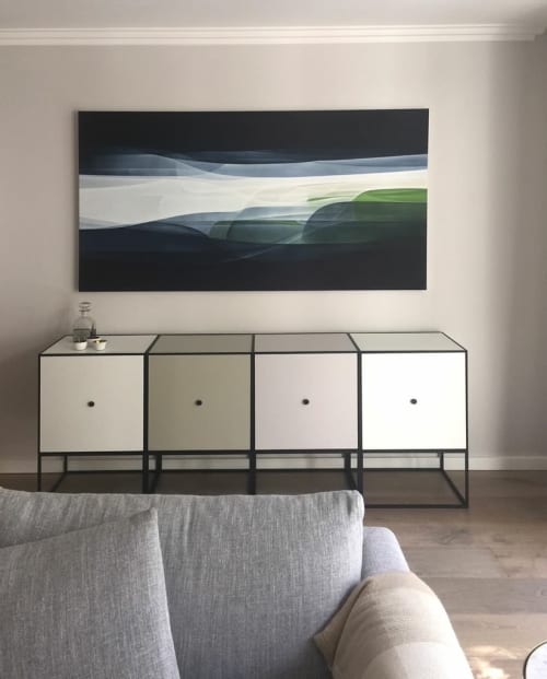Drift II | Oil And Acrylic Painting in Paintings by Agneta Ekholm