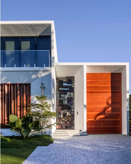 Exterior Entry | Interior Design by Brown Davis Architecture, Interiors, Landscape and Furniture Design