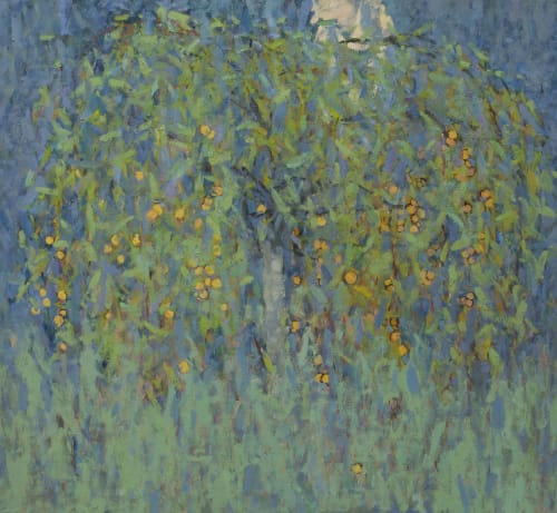 Paradise Apple | Oil And Acrylic Painting in Paintings by Glib Franko