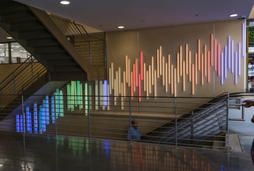 Blue By You | Wall Sculpture in Wall Hangings by Ansen Seale | H-E-B in Houston