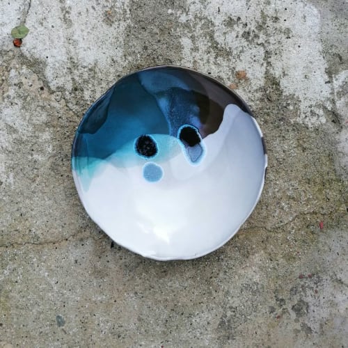 Extra-large bowl – Frozen series | Ceramic Plates by Projectorium handmade ceramics