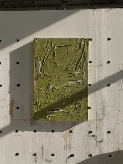 She's Electric | 25 x 37 inches, Original Painting | Mixed Media by Allison Rohland