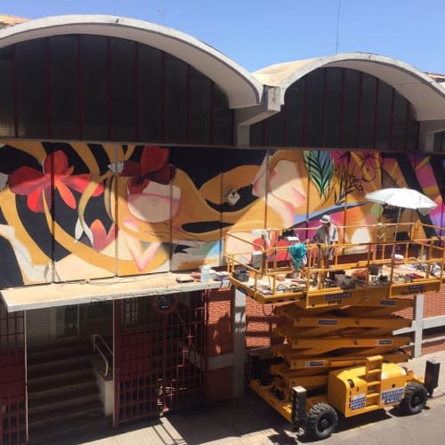 Murals | Murals by Julieta XLF | Mercado Rojas Clemente in València