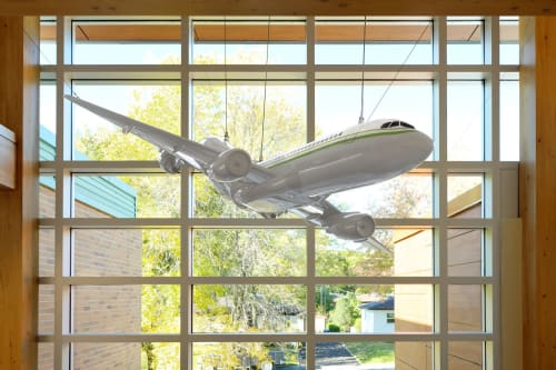PREMIÈRE CLASSE | Public Sculptures by COOKE-SASSEVILLE | Everest Elementary School in Québec
