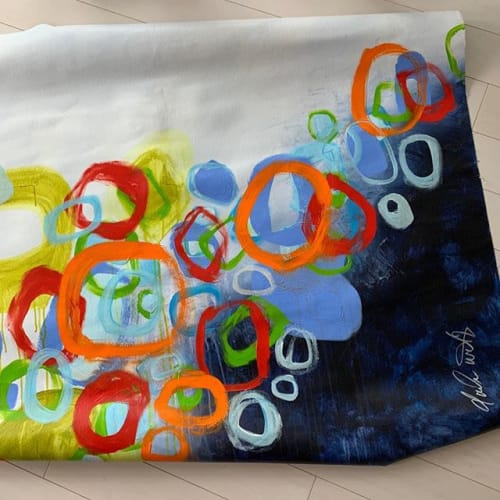 Enchanted | Oil And Acrylic Painting in Paintings by Darlene Watson Abstract Artist