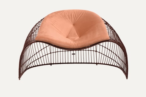 Neo Rattan Lounge Chair | Chairs by Monarca Goods