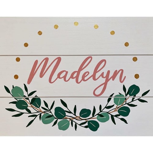 Madelyn | Signage by Two Brushes