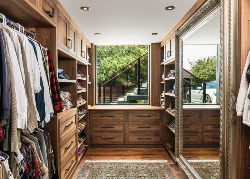 Walk-In Closet | Furniture by Thomas Philips Woodworking