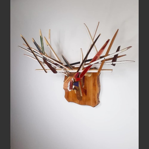 Sculpture | Wall Hangings by JOSE ANTONIO ARVELO | Private Residence, Atlantic Highlands in Atlantic Highlands