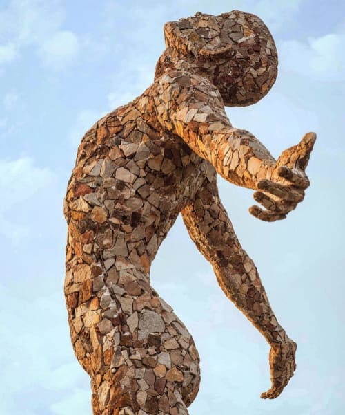 Faith | Public Sculptures by Anton Smit | Menlyn Maine Central Square in Pretoria