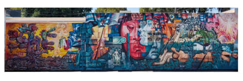 Presencia De America Latina | Street Murals by Miguel Bounce Perez
