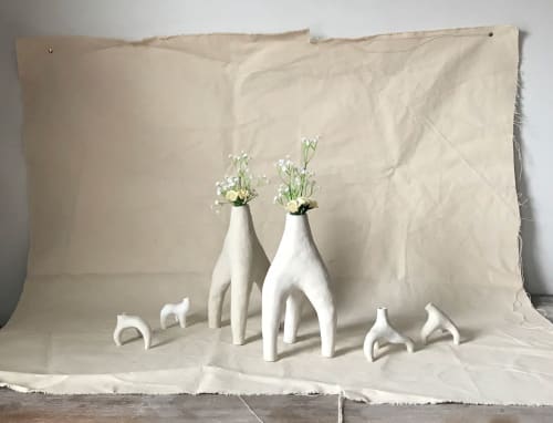 long-legs | Vases & Vessels by Mara Lookabaugh Ceramics