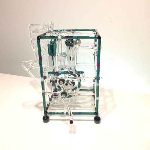 FRED Marble Machine #14 | Sculptures by Bandhu Dunham