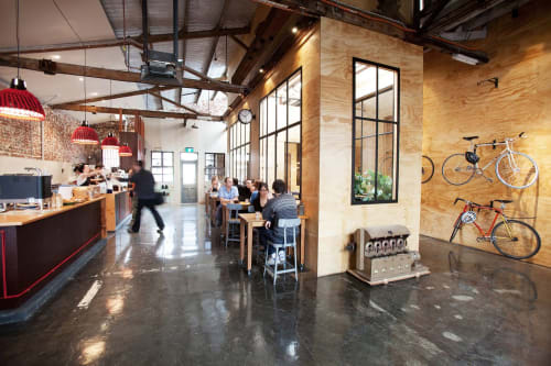 Architectural Design | Architecture by Breathe Architecture | Seven Seeds Coffee Roasters in Carlton
