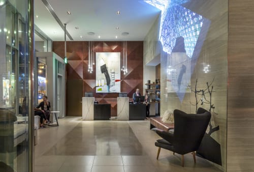 Le Méridien Denver Downtown, Hotels, Interior Design