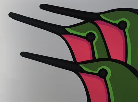 HummingBirds Painting | Oil And Acrylic Painting in Paintings by Jeff Kapfer | Kirkwood Station in Kirkwood