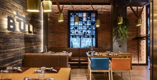 Bull Butcher and Wine, Restaurants, Interior Design