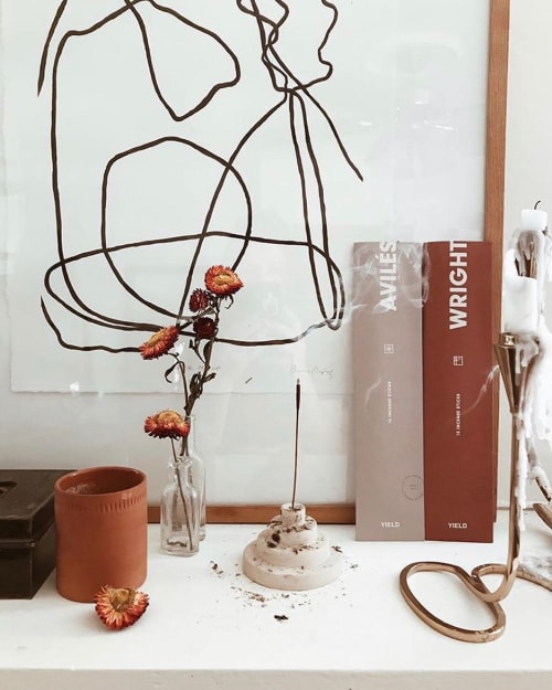Meso Incense Holder | Art & Wall Decor by YIELD