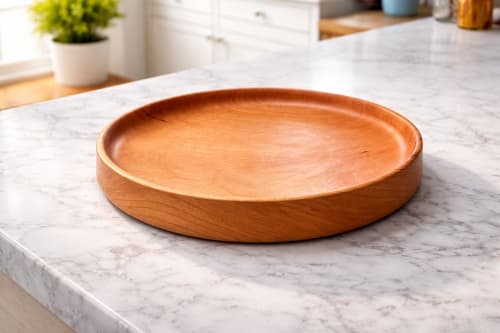 Cherry Plate | Platter in Serveware by Witrock Carpentry