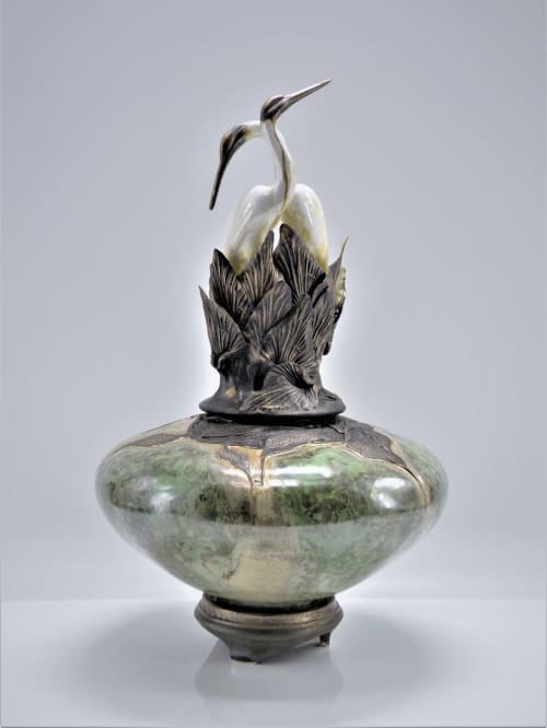 Shadow Dancers | Vases & Vessels by Debra Steidel | Steidel Fine Art in Wimberley