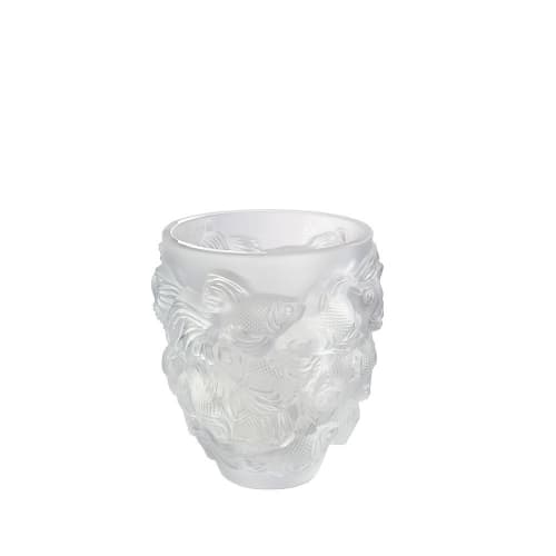 Rosetail Vase - Clear Crystal | Vases & Vessels by Lalique | LALIQUE - Rue Royale in Paris