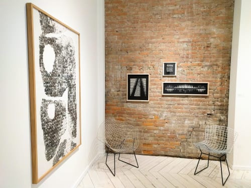 Pliage 5 / Maps | Art & Wall Decor by Karine Demers Artiste