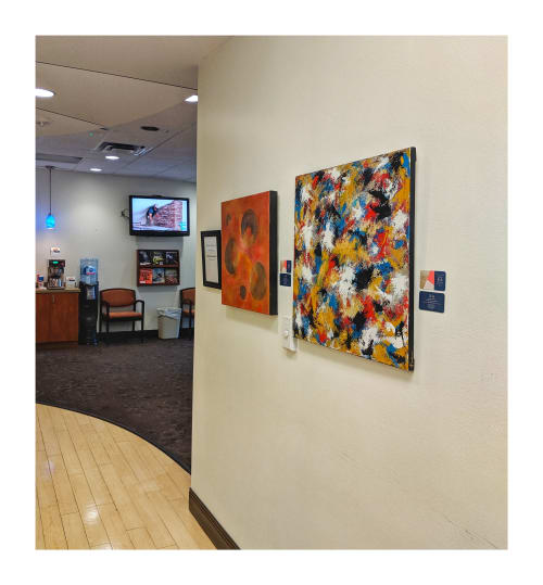 Art on View | Paintings by Soulscape Fine Art + Design by Lauren Dickinson | Baylor Scott & White Imaging Center - Forney in Forney