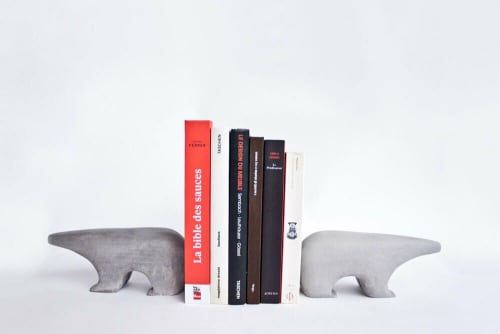 Léo book holder - appuie livre | Decorative Objects by Nadine Hajjar Studio