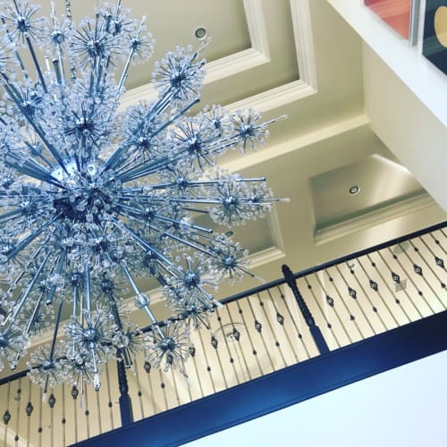 Sputnik Chandelier | Chandeliers by Custom Lighting by Prestige Chandelier