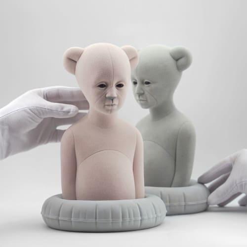 "Polar Kid" | Sculptures by ASPENCROW