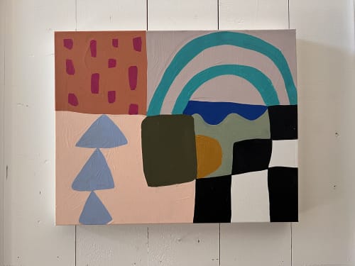 Marfa | Oil And Acrylic Painting in Paintings by Coby Starck