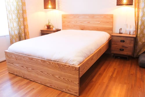 Custom Hardwood bedframe | Beds & Accessories by Meisch Made